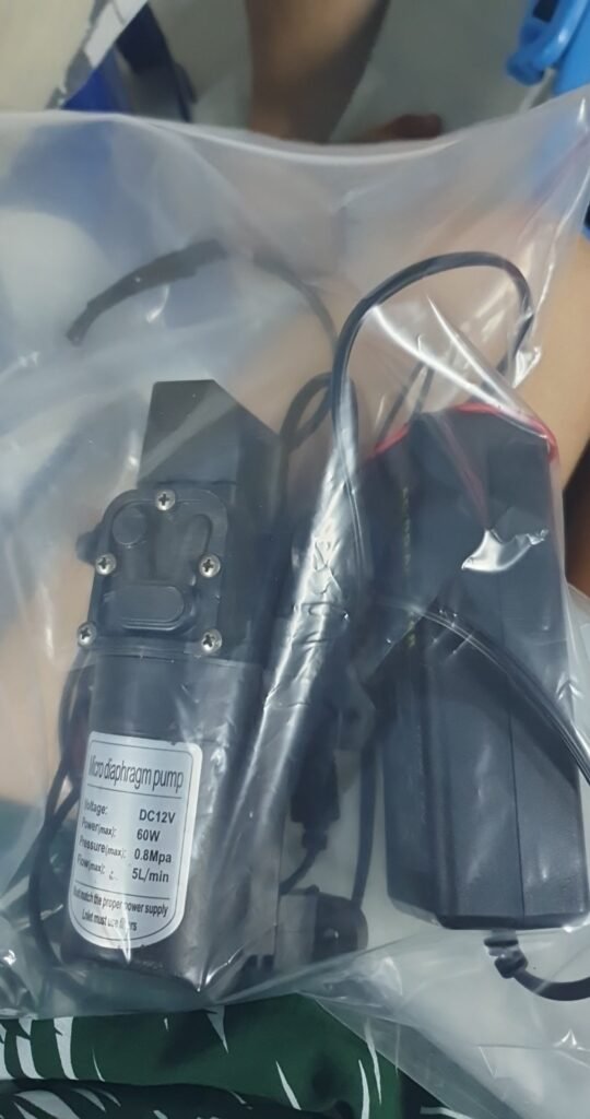 ปั๊ม Diapham 12V DC
